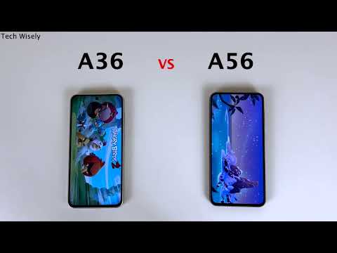 SAMSUNG A36 vs A56  - Speed Test