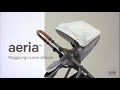 миниатюра 0 Видео о товаре Коляска прогулочная Joie Aeria Flex Signature, Oyster (Светло-серый)