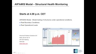 Webinar on Structural Health Monitoring (SHM) using ARTeMIS Modal