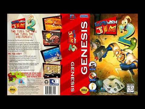 Earthworm Jim 2 | SEGA Genesis Full Soundtrack OST (Real Hardware)