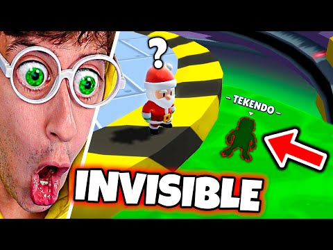 HACKER HIDING PLACE 😈 to WIN 200,000 Gems 💎🤑!! (I'm invisible 😎) - Stumble Guys TEKENDO