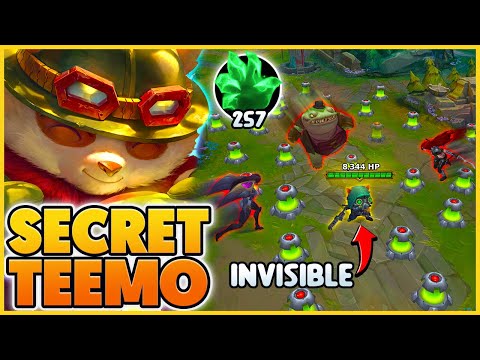 My Secret Teemo Strategy (FREE 8,000+ HP) - BunnyFuFuu | League of Legends