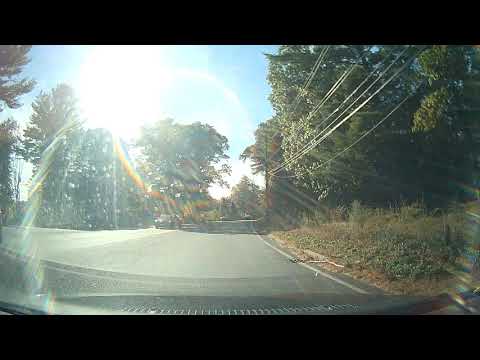 Autumn Drive in Hudson, Massachusetts