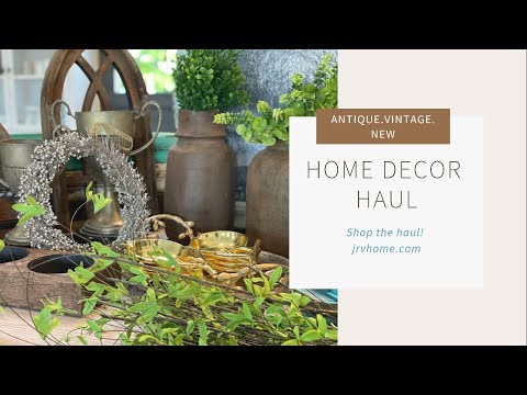 New Antiques At JRV Home Haul