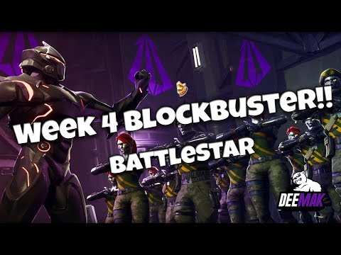 *Secret Star Location* Week 4 Blockbuster Battlestar | Fortnite