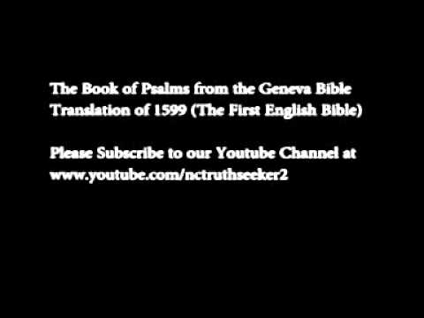 Book of Psalms Geneva Bible Translation Chapter 86
