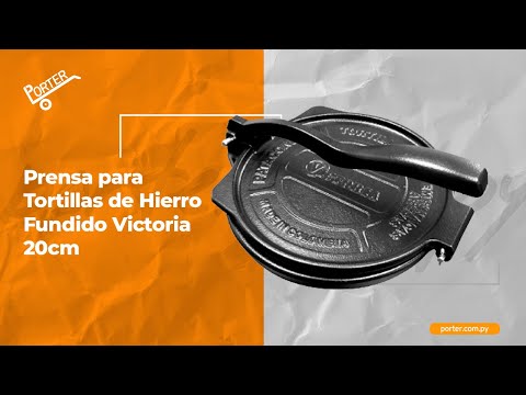 porter.com.py - Prensa para Tortillas de Hierro Fundido Victoria 20cm