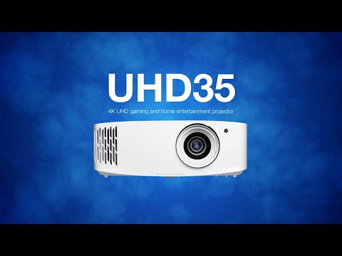 Optoma UHD35   4K UHD gaming and home entertainment projector