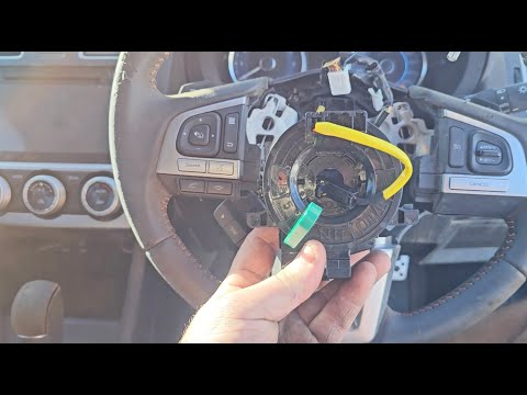 How to Remove Clock Spring Subaru Forester, Outback, Impreza & XV Clock Spring 2010-2018