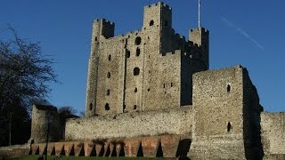 Sights of Rochester City Kent UK, Inc., Castle Cathedral, High Street, Medway & Guildhall Museum