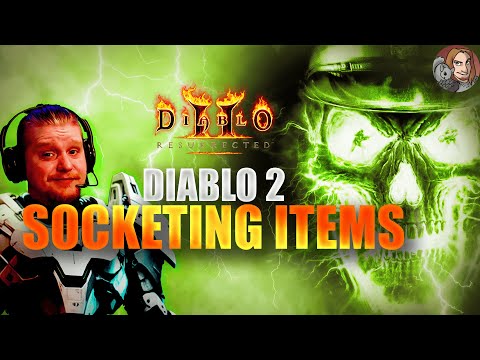 Diablo II Resurrected - How to Socket Equipment (Horadric Cube Recipes & More