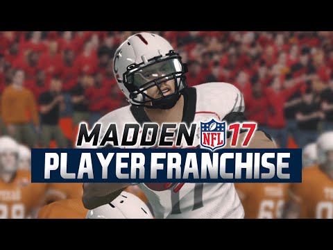 Madden NFL 17 - WR Player Franchise Ep. 1 - 2017 NFL Draft [Rookie Season]