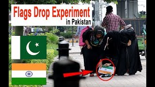 INDIAN FLAG VS PAKISTANI FLAG | FLAG DROPPING SOCIAL EXPERIMENT IN PAKISTAN | MIRCHI PRANK TV video