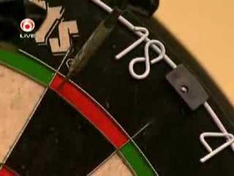 Michael van Gerwen 9 dart @ MOD 17 february 2007