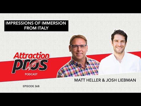 AP Podcast - Episode 368: Impressions of Immersion from Italy