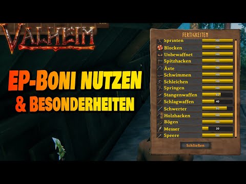 Skills Guide - Use Hidden Bonuses & XP Boosts Targeted! | Valheim Guide