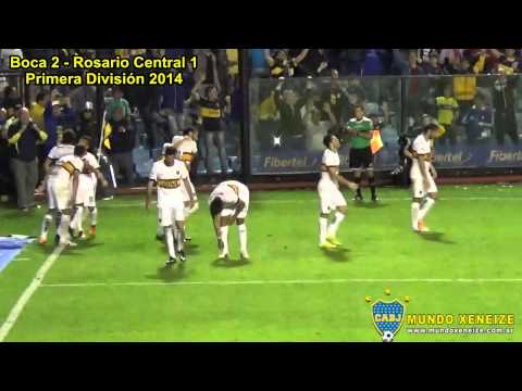 Gol de Leandro Marín / Boca 2 - Central 1 /Primera Div. 2014