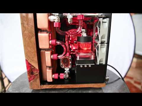 Custom mini Water cool PC built ITX not overclock