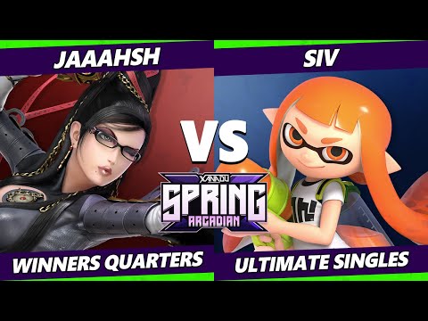 Spring Arcadian 2022 Winners Quarters - Jaaahsh (Bayonetta, ROB) Vs. siv (Inkling, ROB) - SSBU