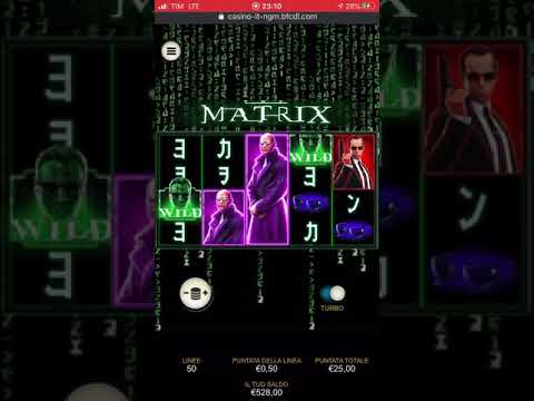 Betfair Big win slot Matrix Bet 25€ !!