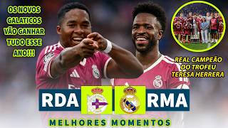 VINI JR E ENDRICK COMANDAM E CONQUISTAM O PRIMEIRO TÍTULO DOS GALATICOS DE MOURINHO