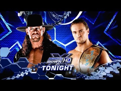 WWE SmackDown 19/03/2010 The Undertaker Vs Drew McIntyre [Español Latino] By Omar & DarioTE