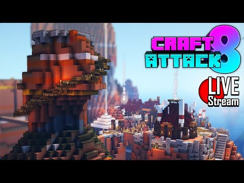 🔴 Minecraft Bauen und Quatschen - letzter Stream ohne Kamera🔨 Craft Attack 8 Live