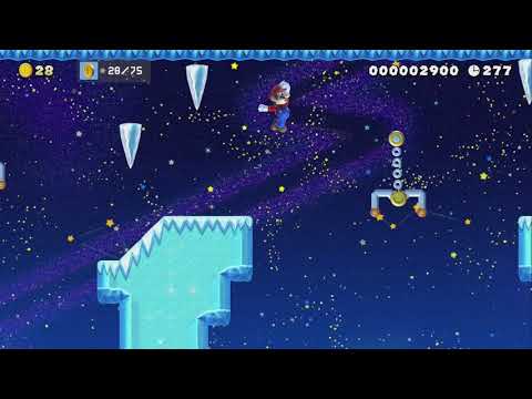 Icicle Hills by Chad chees - Super Mario Maker 2 - No Commentary 1bv