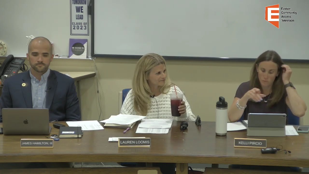 Easton School Committee Meeting 9/4/25