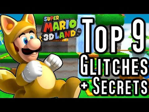 Super Mario 3D Land TOP 9 GLITCHES & Secrets (3DS)