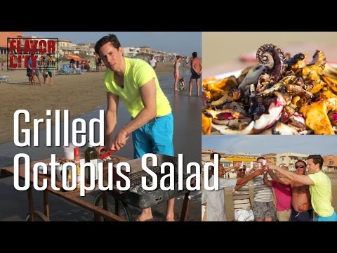 Grilled Octopus Salad - Easy Seafood Recipe