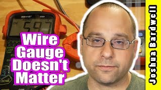 Battery Wire Gauge | WHY IT (STILL) DOESN&#39;T ACTUALLY MATTER