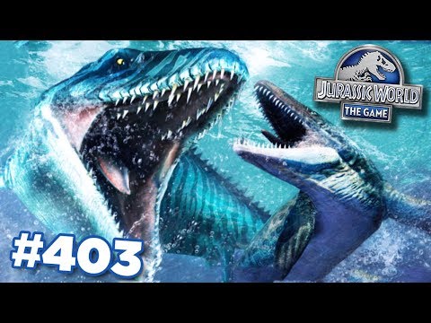 *NEW* Aquatic Hybrid!!! | Jurassic World - The Game - Ep403 HD