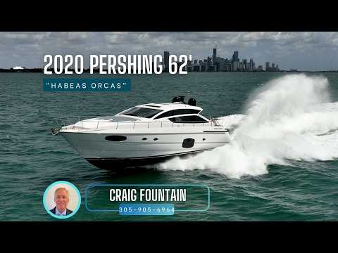 2020 Pershing 62 Habeas Orcas Video