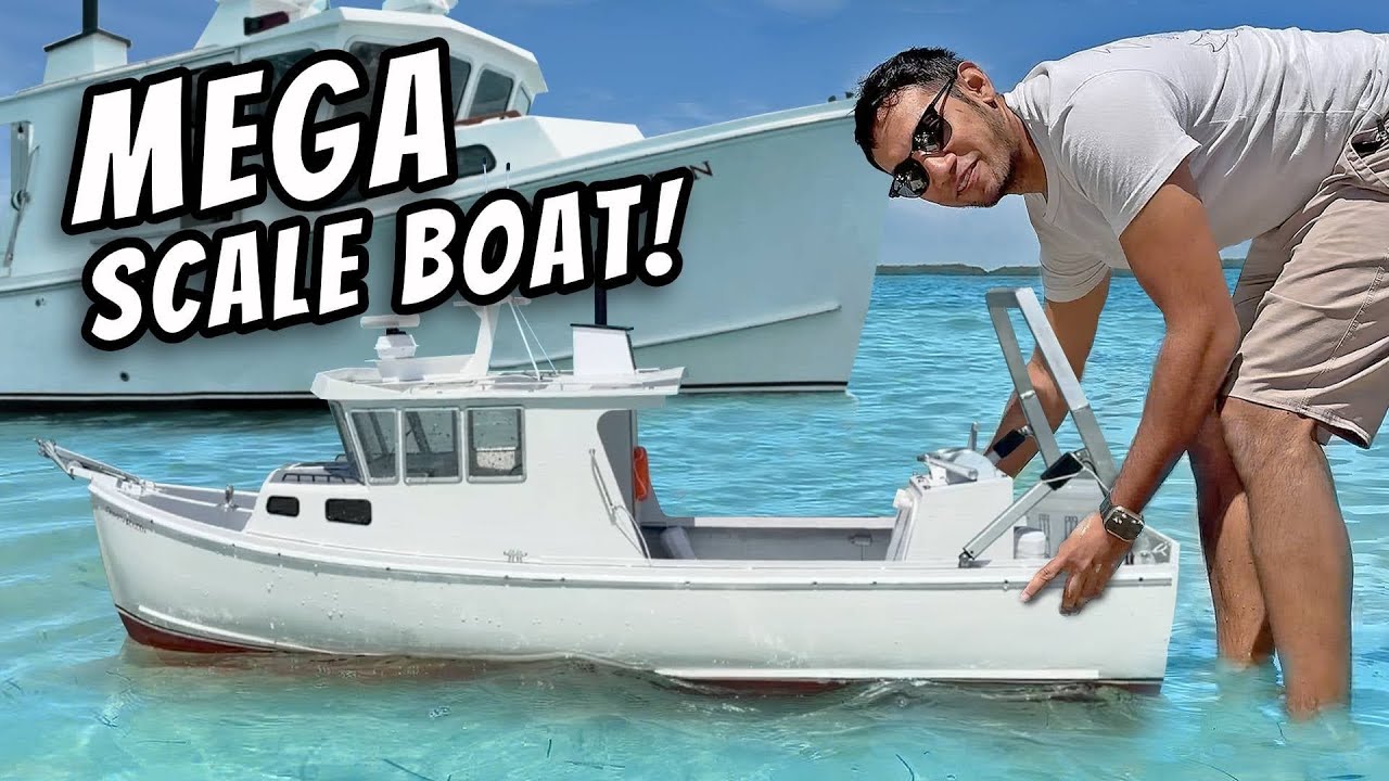 Making a super Scale Lobster RC boat!