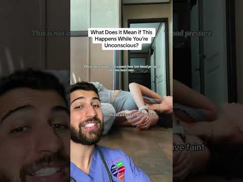 What Does it Mean if This Happens While You’re Unconscious? #fainting Convulsive syncope, also known