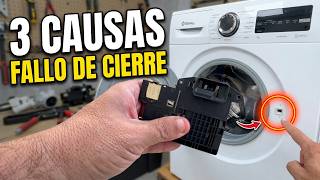 Por que NO se puede ABRIR la puerta de la lavadora
