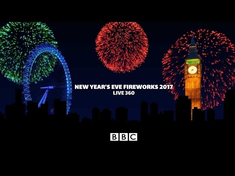 London Fireworks 2016 / 2017 - New Year's Eve...