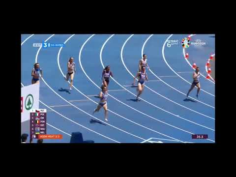 Women’s 400m Heat 3 European Championship