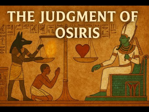 THE JUDGMENT OF OSIRIS | Weighing the Soul in Ancient Egyptian Mythology