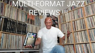 Four GREAT jazz album reviews on multiple formats (Record albums, CDs, digital downloads)