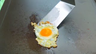 How To Fry An Egg On A Flat Top Grill