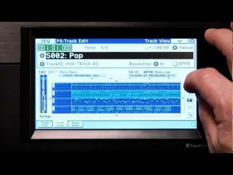 KORG Krome Workstation Synthesizer Instructional Video - English (2 of 2)