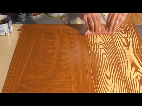 Como pintar imitacion de madera - Inventos Caseros Ingeniosos 2
