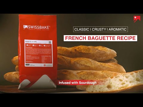 Sourdough Baguette Recipe | Learn How to Make Baguette with SwissBake®