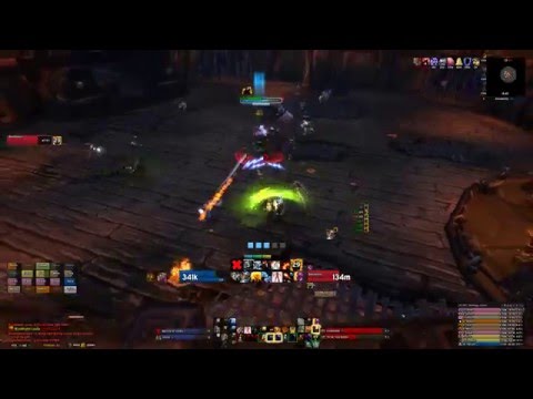 Blackhand Mythic zerg - Patch 6.2.3 (Enhancement PoV)