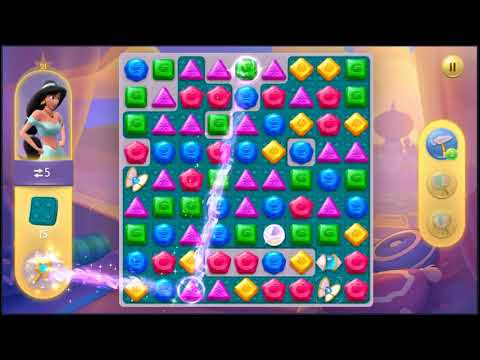 Disney Princess Majestic Quest Level 21 - NO BOOSTERS + FULL STORY 👸 | SKILLGAMING ✔️