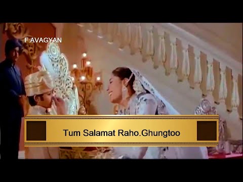 Tum Salamat Raho.#AshaBhosle# #Ghungroo# 1983