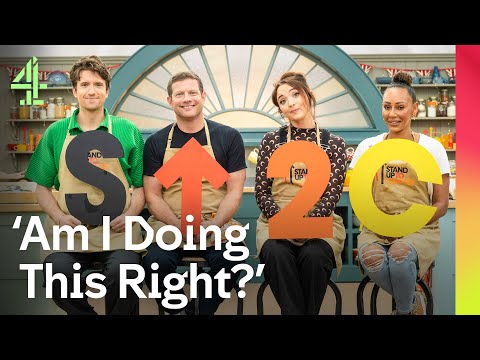 Mel B and Greg James Attempt To Bake Biscuits | The Great Stand Up To Cancer Bake Off | Channel 4