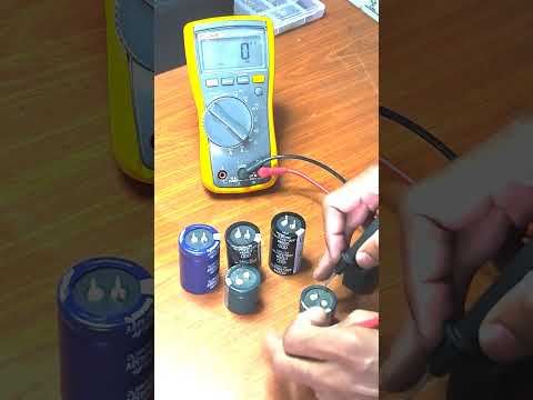 FLUKE MULTIMETER 117 CAPACITORS TEST #repair #electronic #power #powersupply #repairing #onlineups
